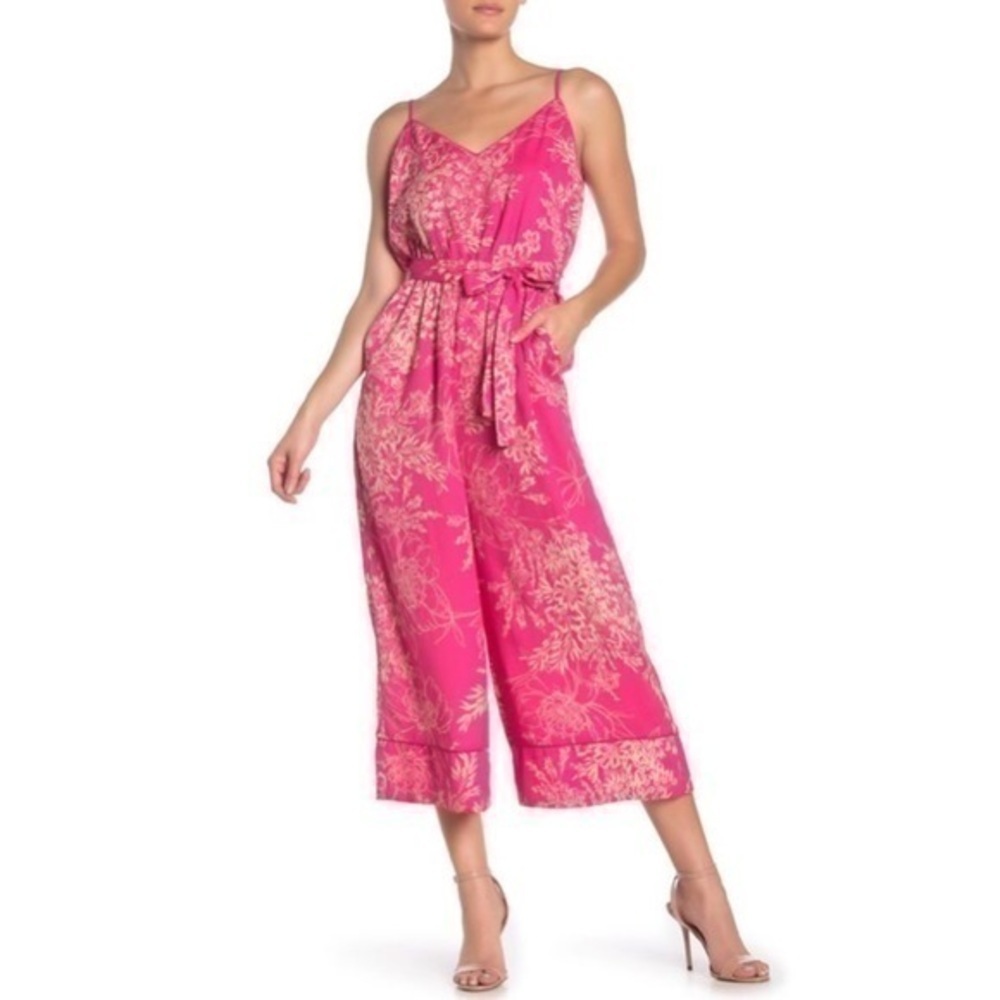 💫June & Hudson | Floral sleeveless Jumpsuit
